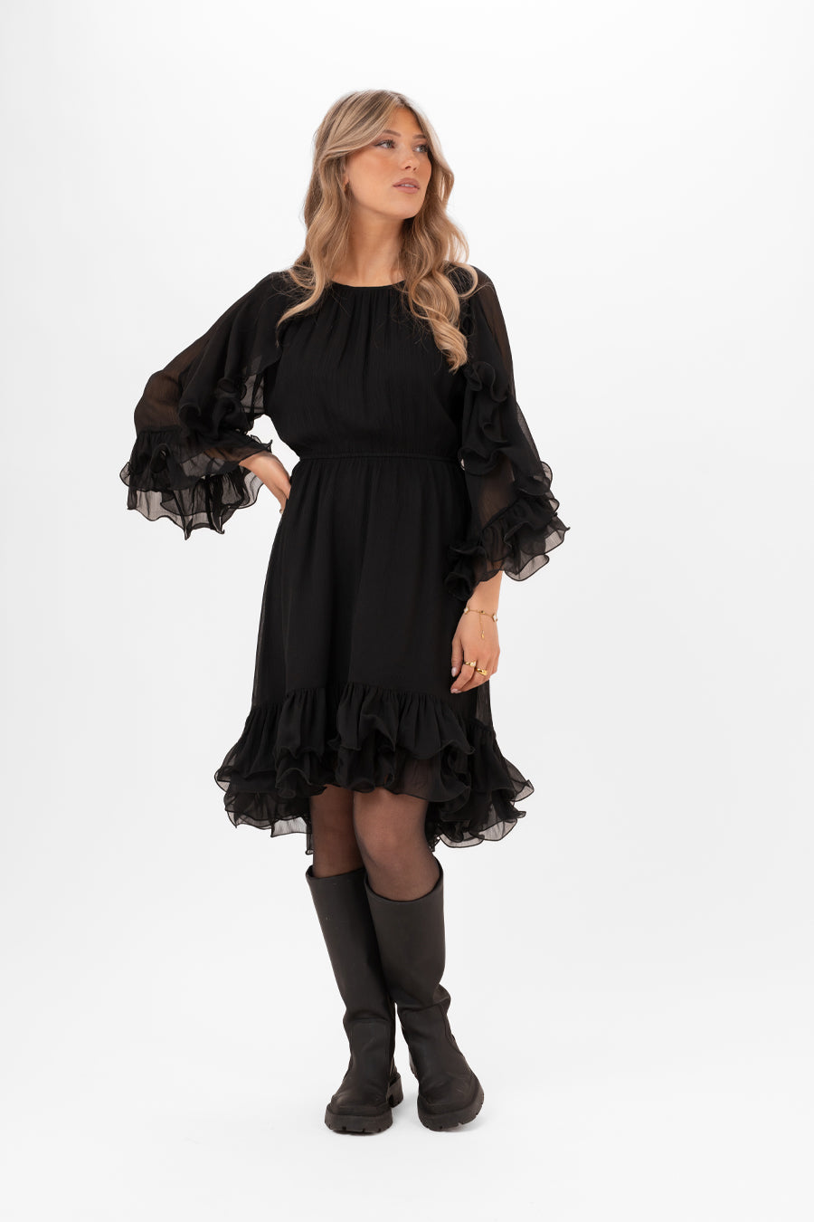 Aubrey klänning svart