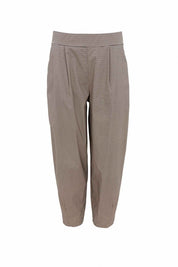 BCDavina Barrel - Byxa -Rutig Taupe