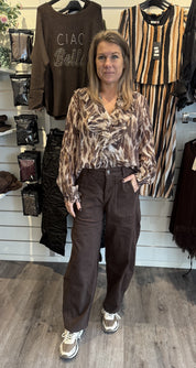 Freydis Barreljeans 98875 Choco