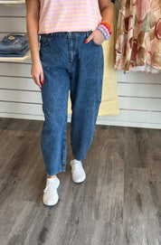 BCIzzy Barrel byxa Denim