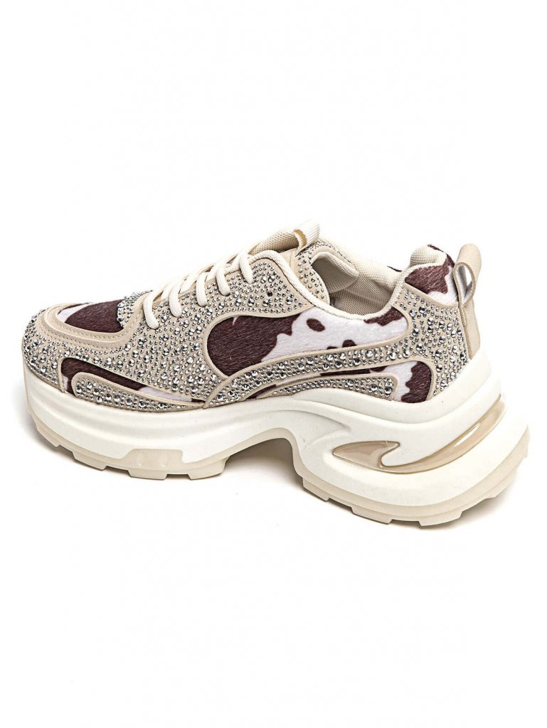 Emilia- Sneakers - Sand - Nyhet