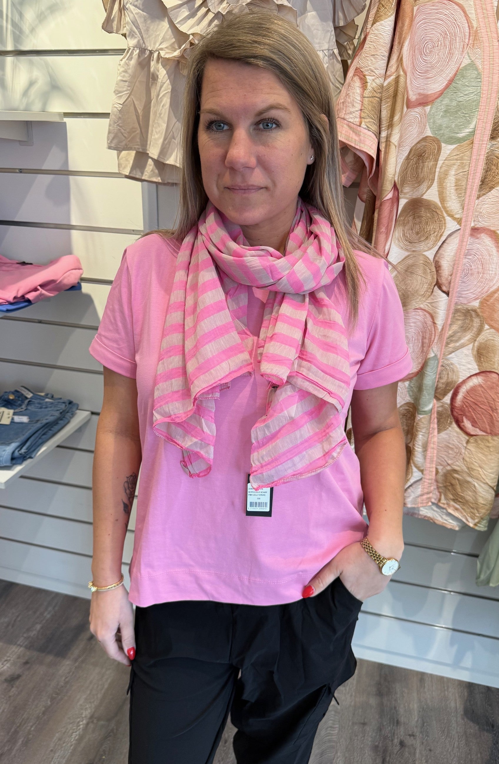 BCPiccolo  Scarf Rosa