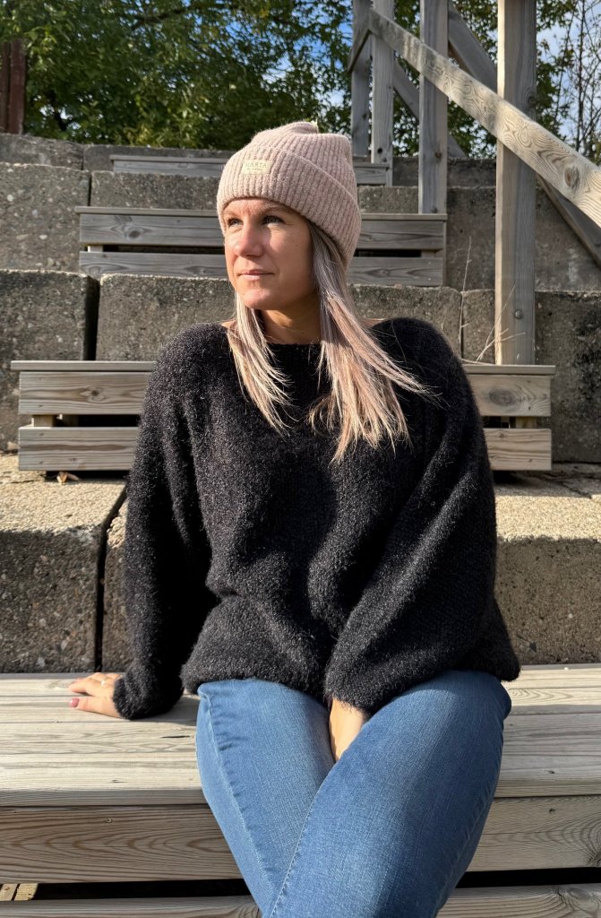 Beanie Mössa  Rosa