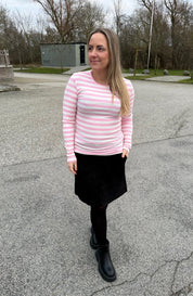 Begonia - Topp - Randig - Rosa - Nyhet