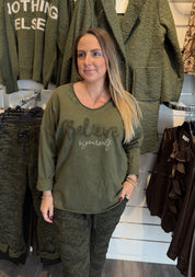 Believe Tröja Military