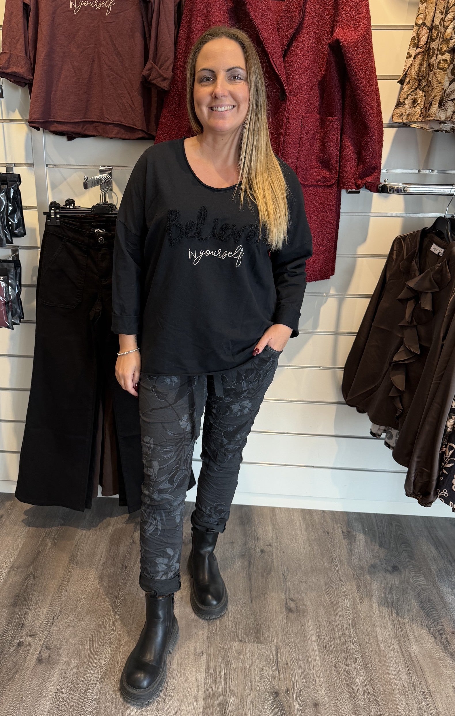 Believe Tröja Svart