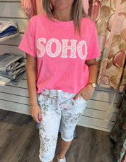 Belina Tshirt Pink Fluo