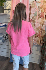 Belina Tshirt Pink Fluo