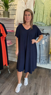 Berit - Klänning - Navy