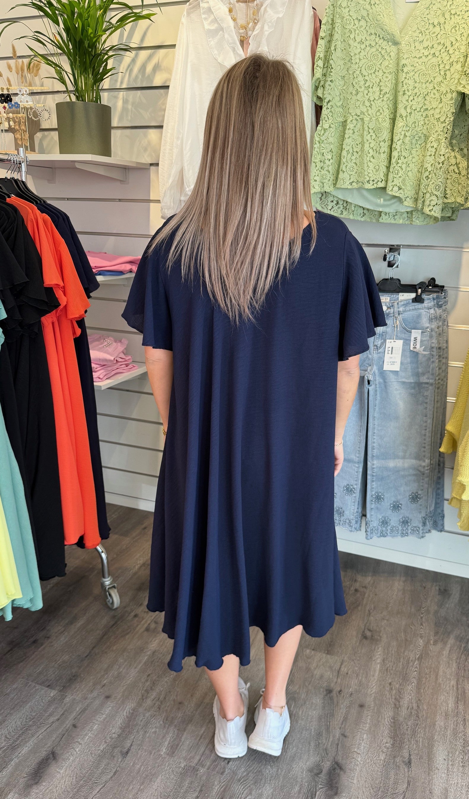 Berit - Klänning - Navy