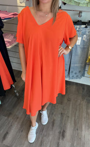 Berit - Klänning - Orange