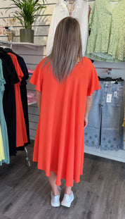 Berit - Klänning - Orange