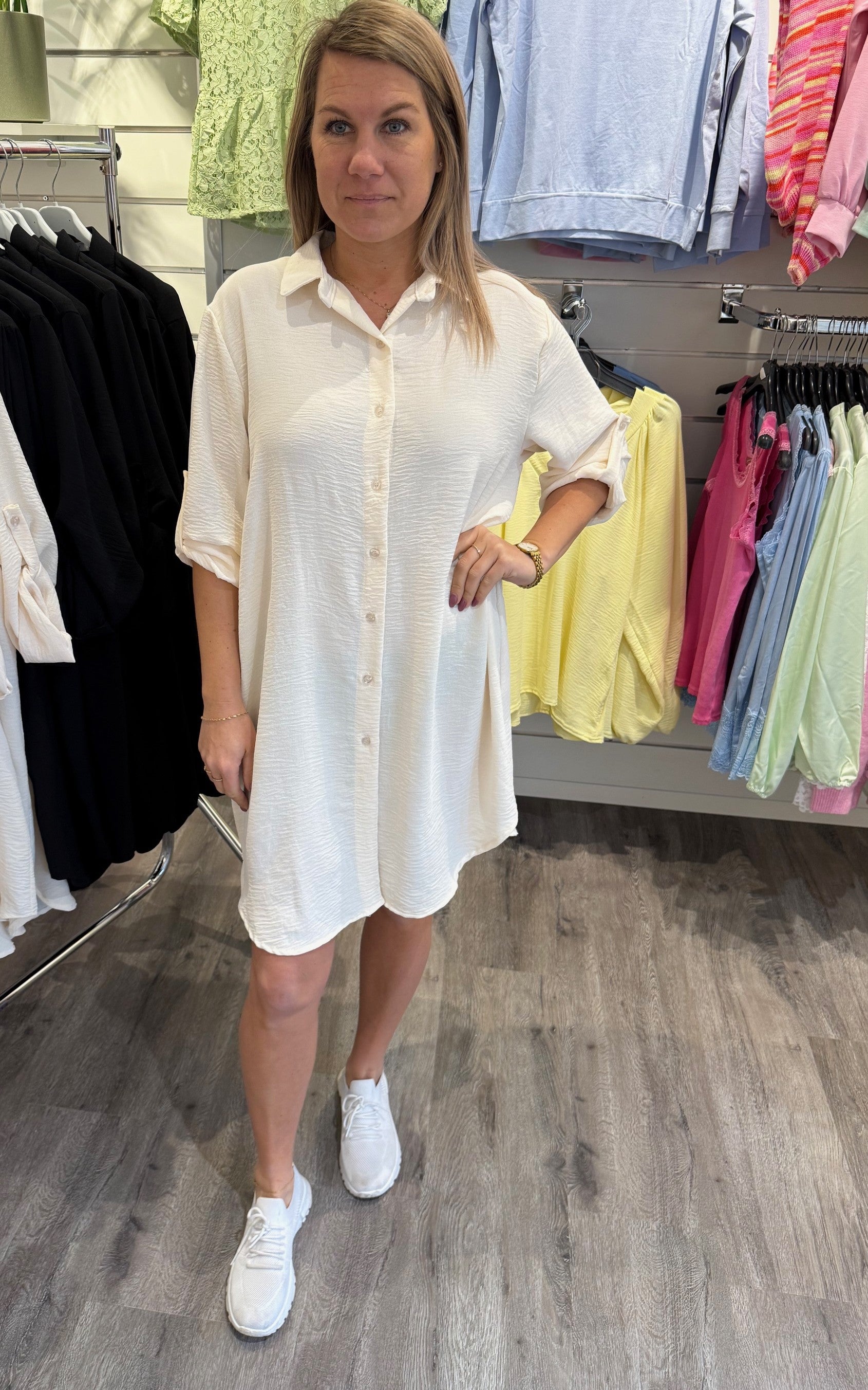 Bianca - Tunika - Ljusbeige