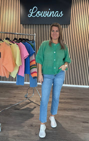 BC Bjoerke Cardigan Grön