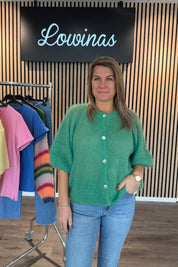 BC Bjoerke Cardigan Grön