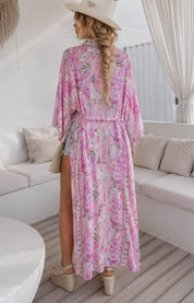 Bree Boho Kimono Rosa