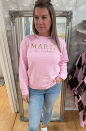 Annemette  Sweatshirt  Pink