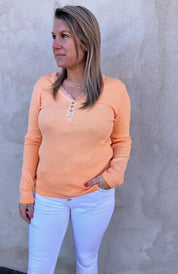Calista - Topp - Spets  -Orange- Nyhet