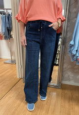 Lovis -Jeans med knyt - Denim - Nyhet