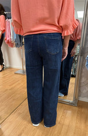 Lovis -Jeans med knyt - Denim - Nyhet