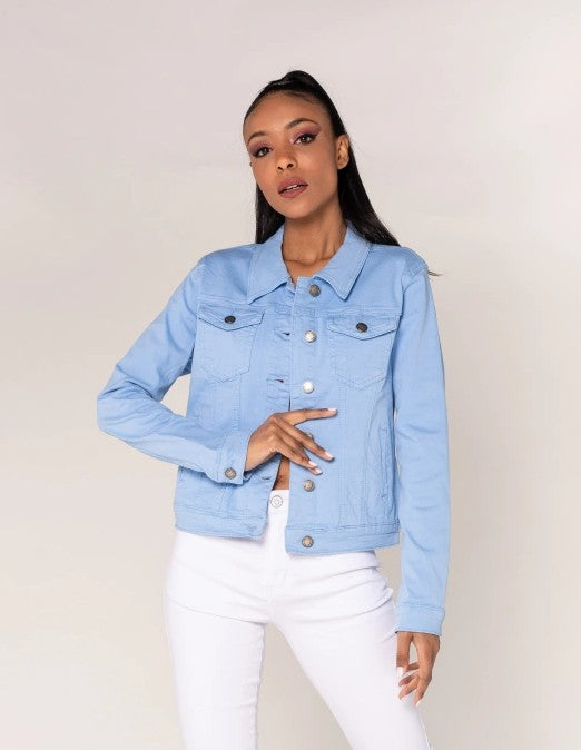Carrie - Jeansjacka - Skyblue- Nyhet