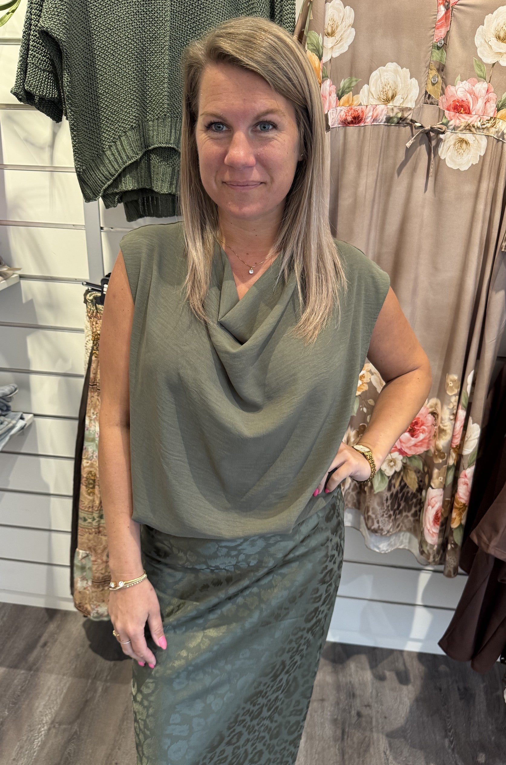Cattis Topp Khaki
