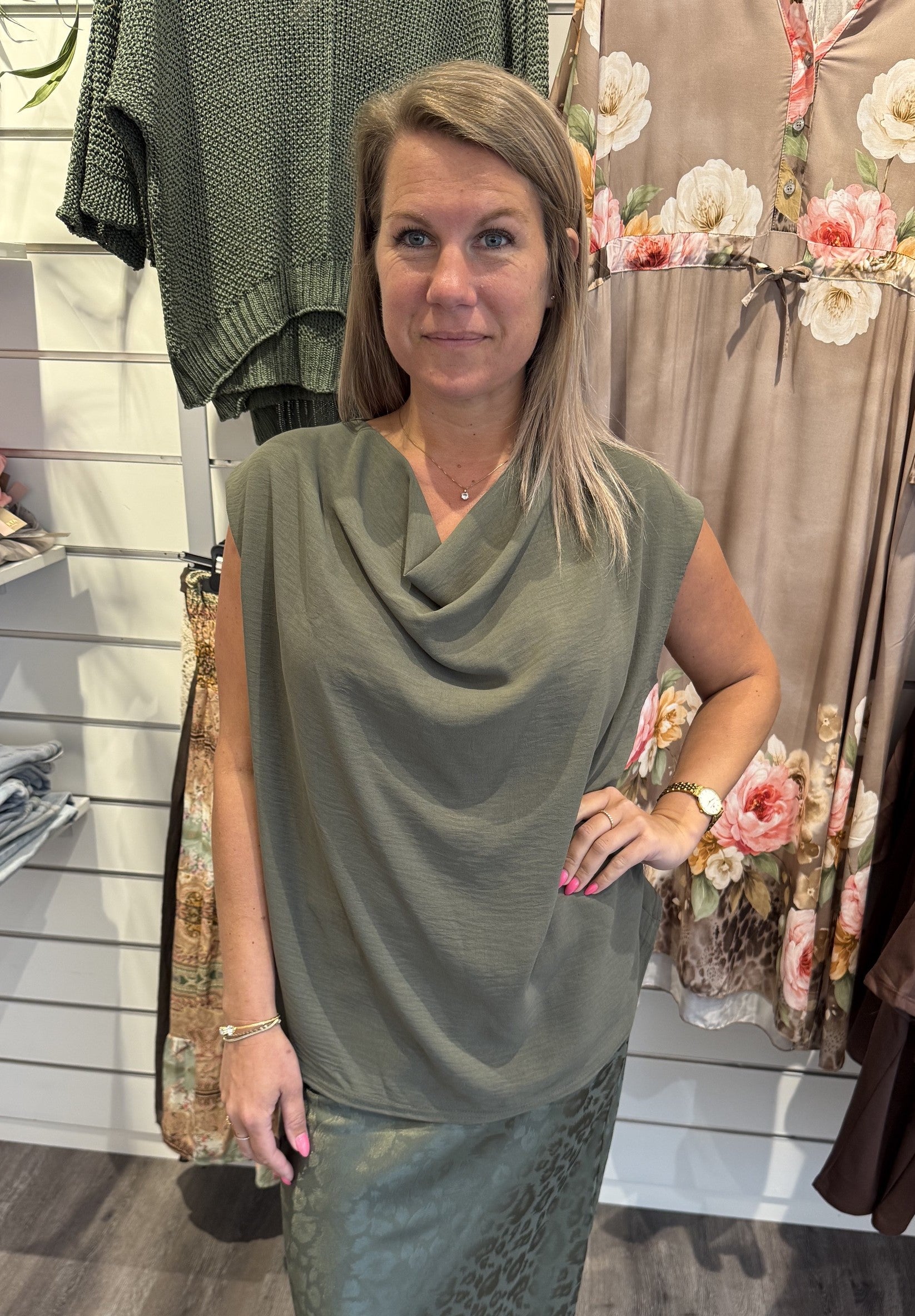 Cattis Topp Khaki