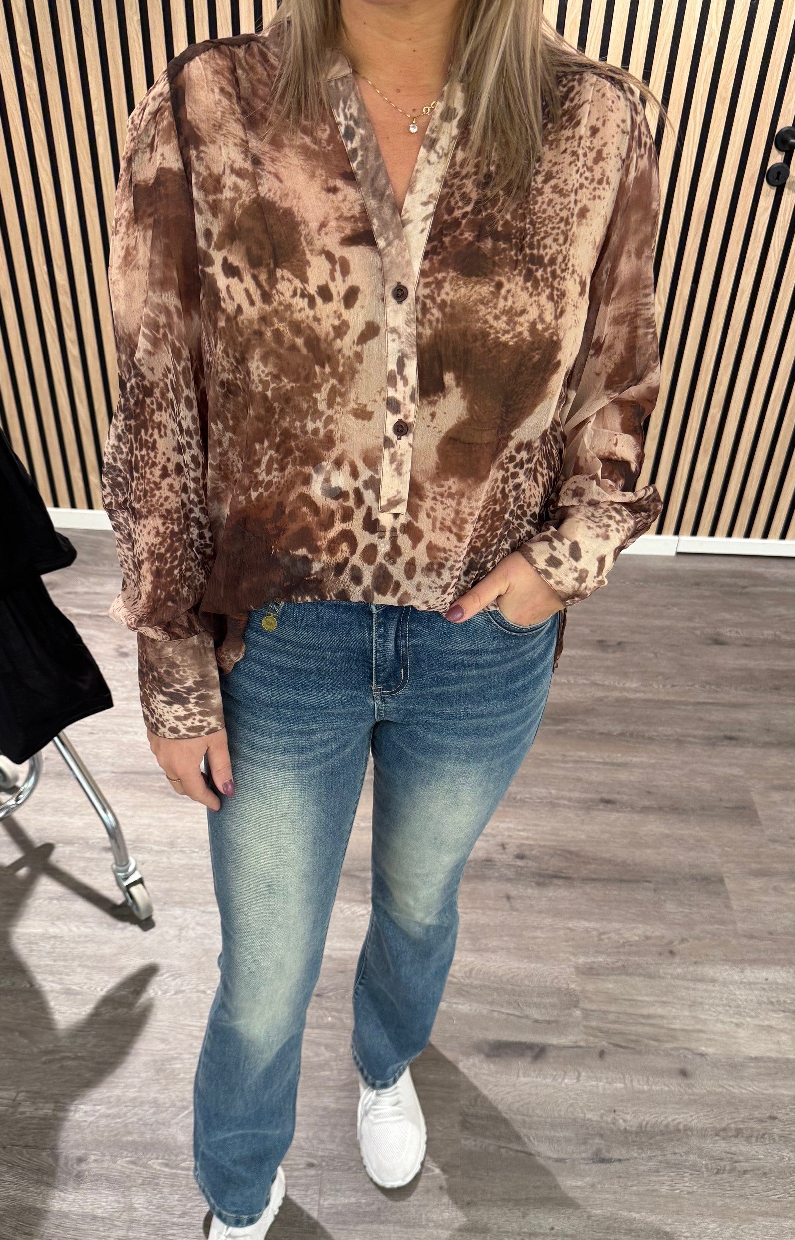 Charlie CC  - Blus - Chestnut