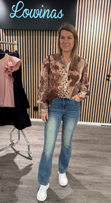 Charlie CC  - Blus - Chestnut