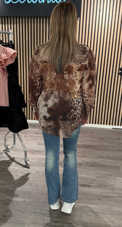 Charlie CC  - Blus - Chestnut