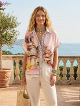 Vacay Topp Rosa