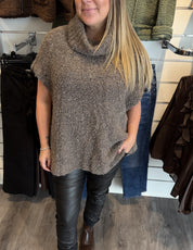 Christy stickad polo Fango
