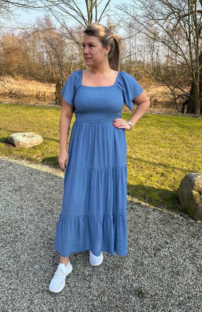 Cindy- Klänning - Denim - Nyhet