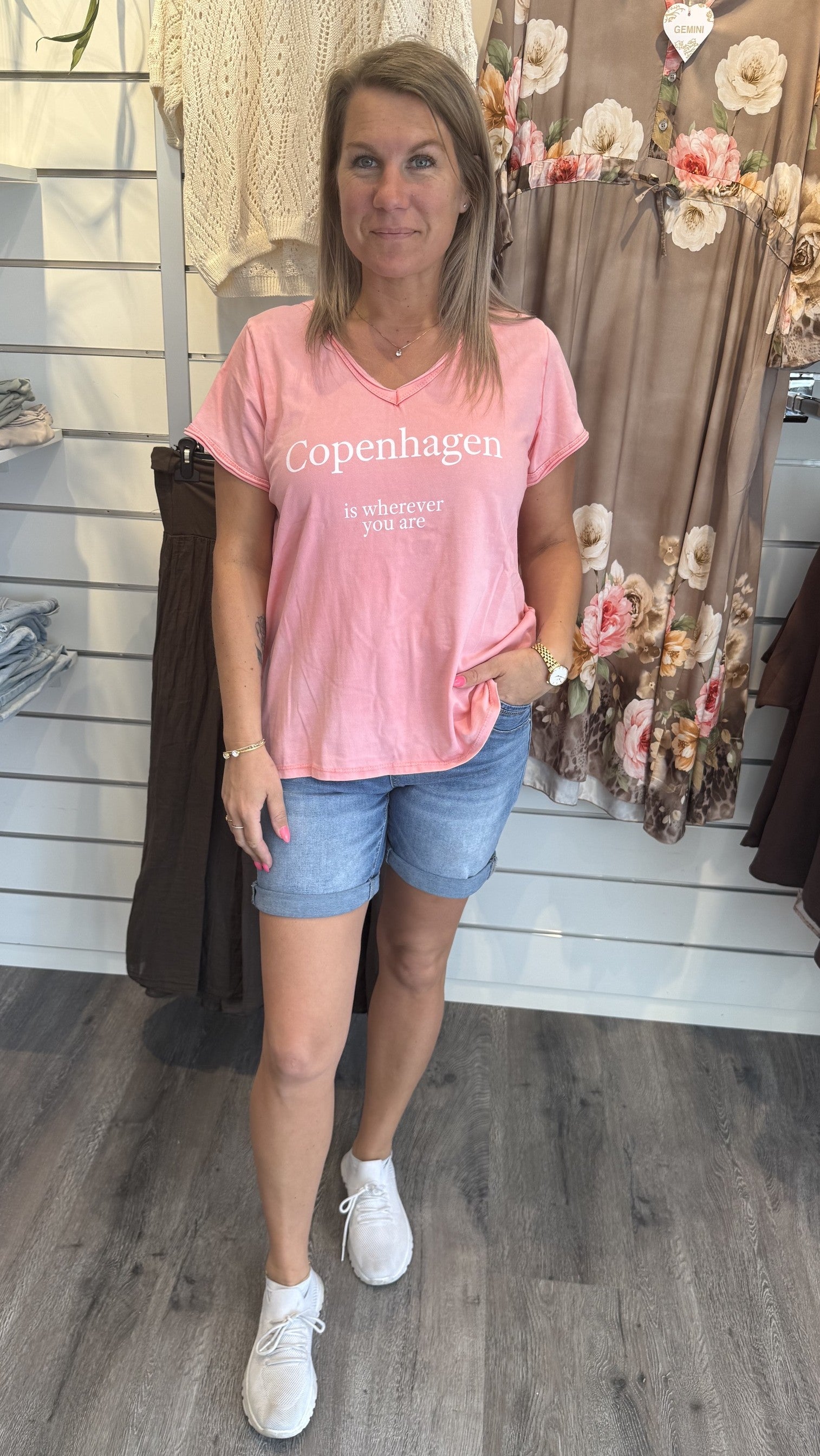 Norina Tshirt Korall