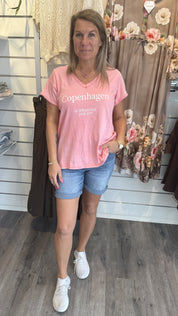 Norina Tshirt Korall