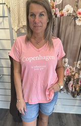 Norina Tshirt Korall