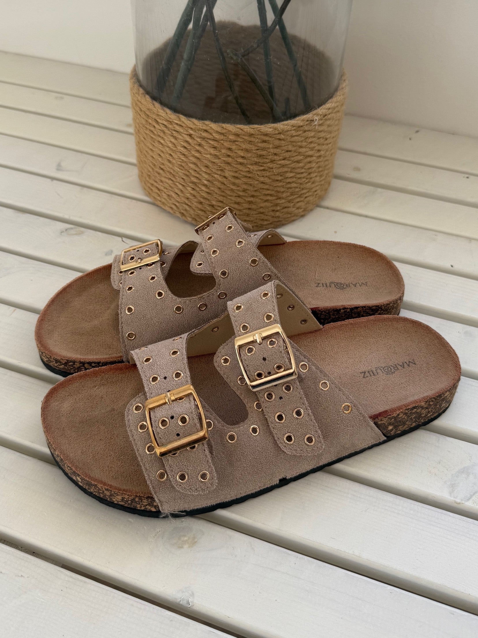 Cyrille - Sandal - Beige - Nyhet