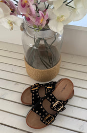 Cyrille - Sandal - Svart  - Nyhet