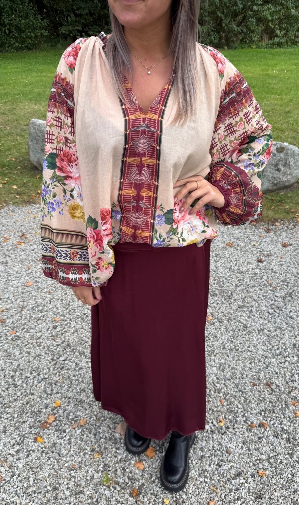 BC Dahlia - Blus - Mönster - Rose - Nyhet
