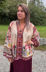 BC Dahlia - Blus - Mönster - Rose - Nyhet