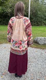 BC Dahlia - Blus - Mönster - Rose - Nyhet