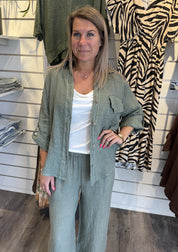 Daira Skjorta Khaki