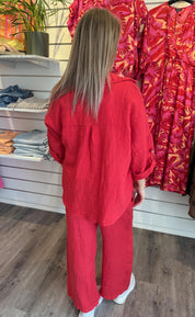Daira Skjorta Röd