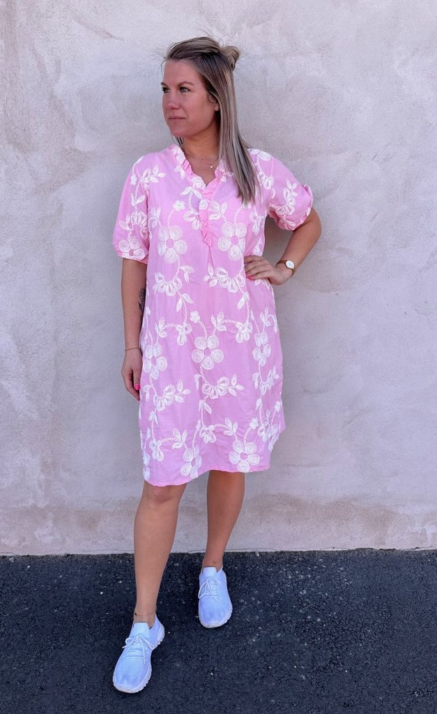 Daniela- Klänning - Rosa - Nyhet