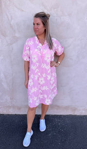 Daniela- Klänning - Rosa - Nyhet