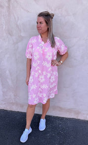 Daniela- Klänning - Rosa - Nyhet