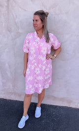 Daniela- Klänning - Rosa - Nyhet