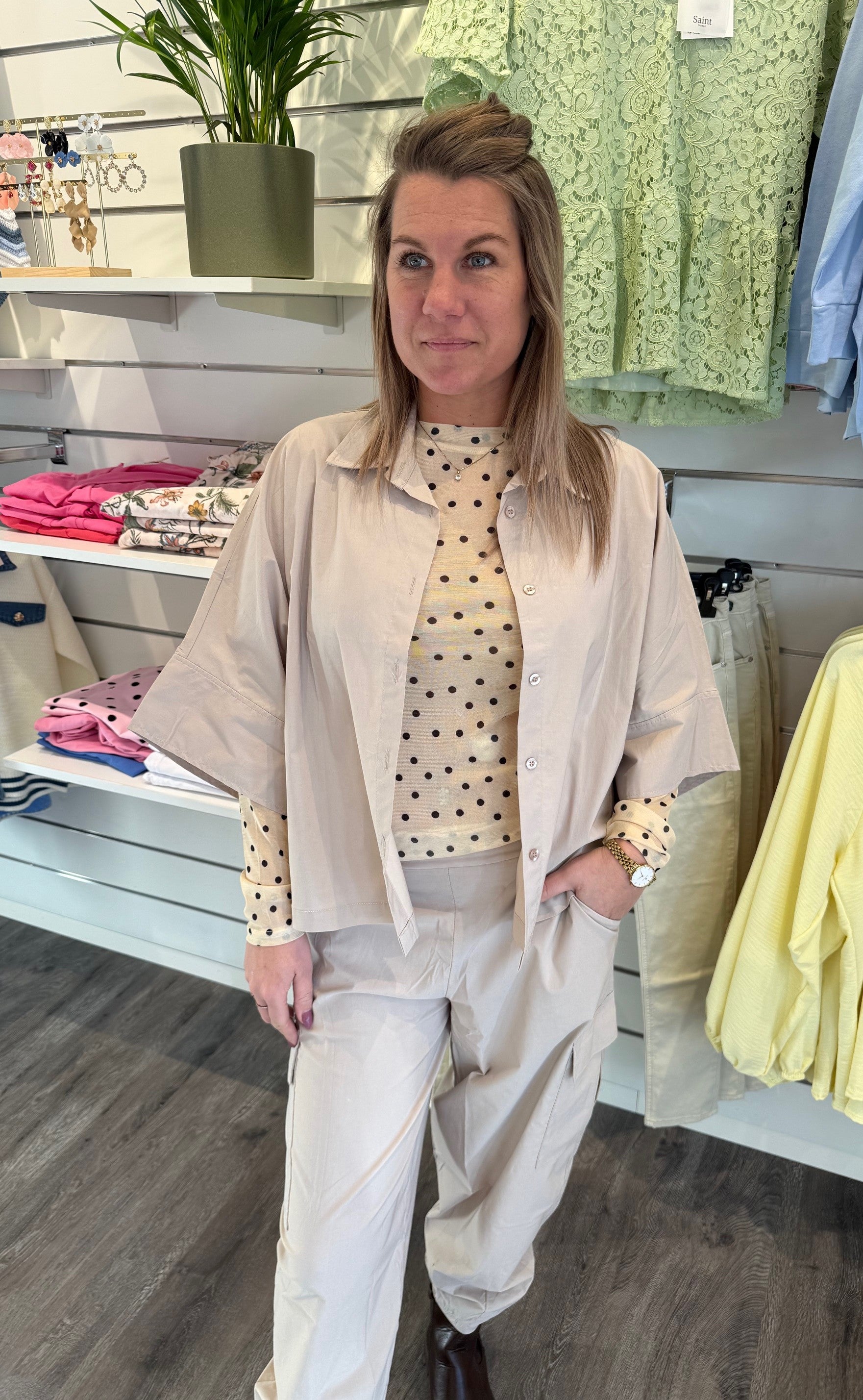 BCDavina - Skjorta - Beige