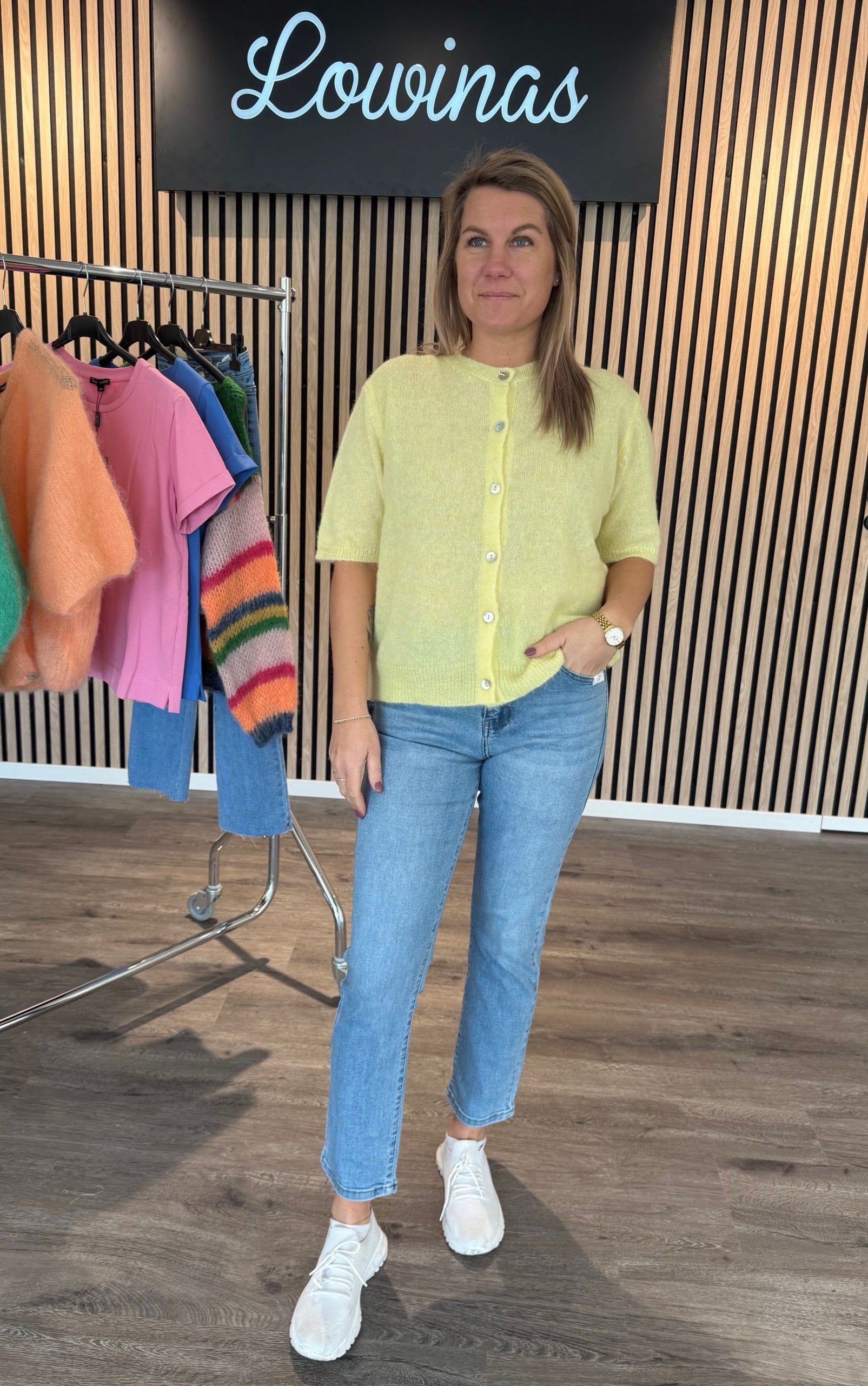 BCDell Cardigan - Gul