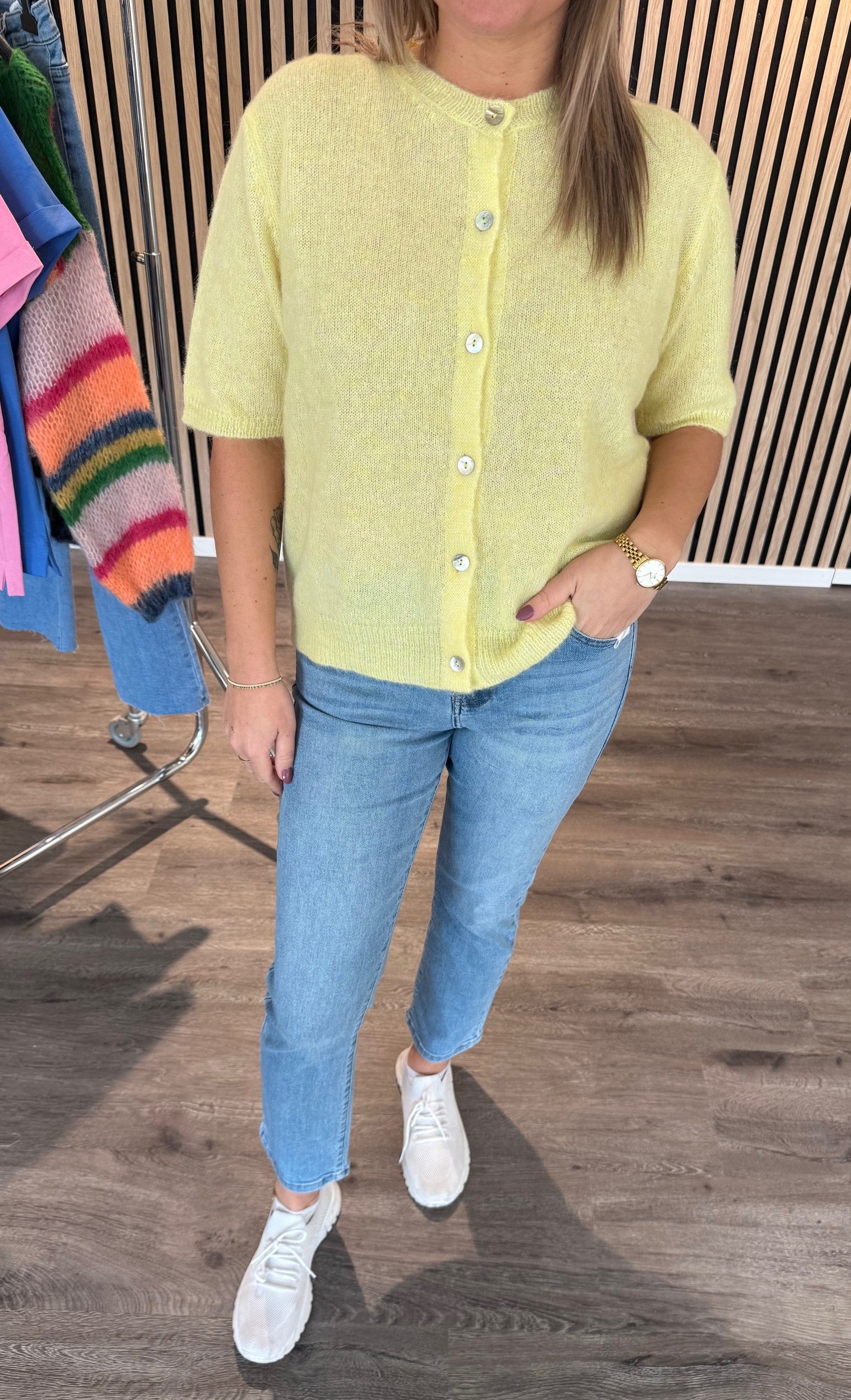 BCDell Cardigan - Gul